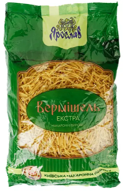 Макаронні вироби ЯРОСЛАВ Вермішель, 1 кг